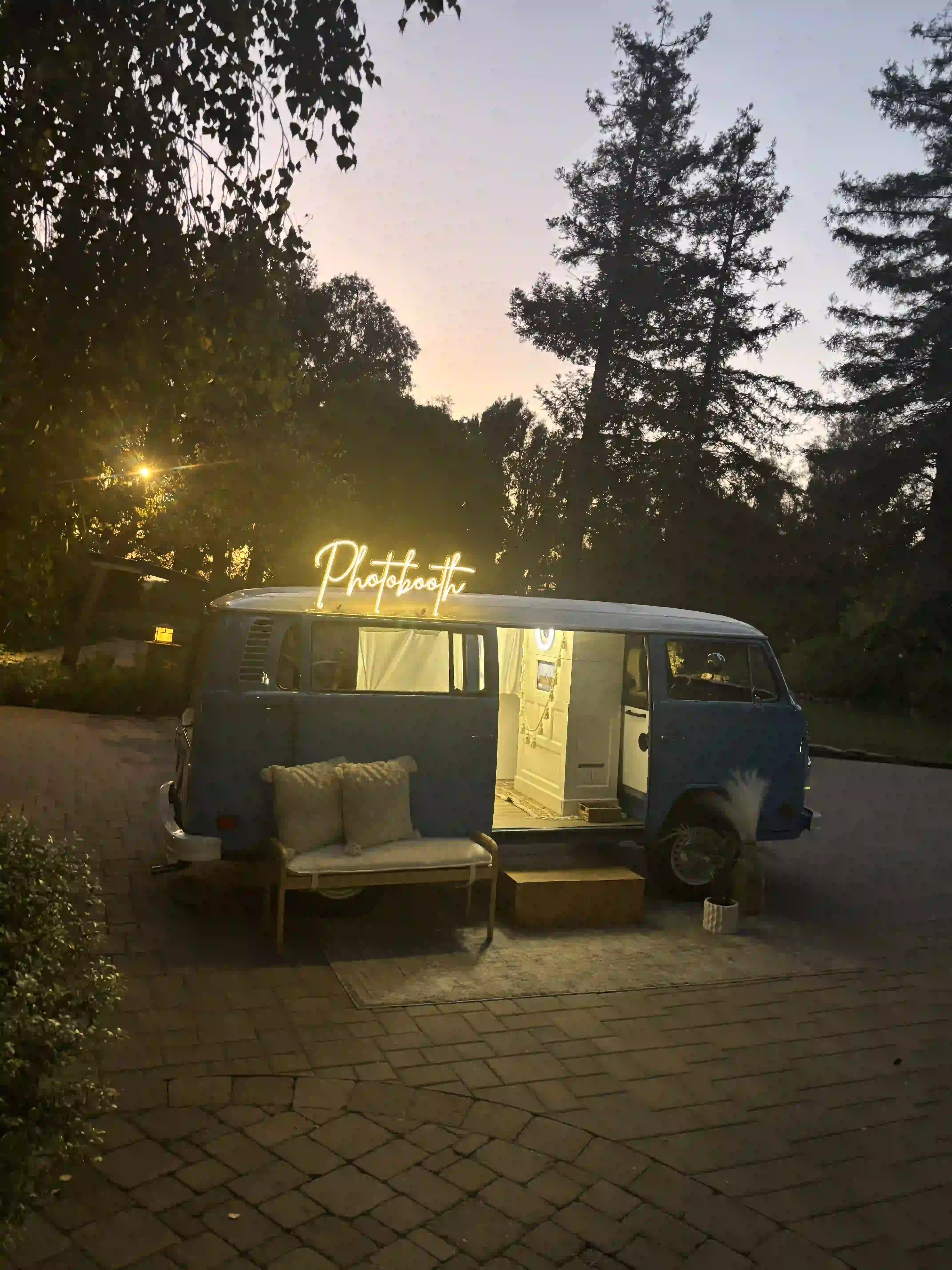 VW Van set up in Camarillo, CA