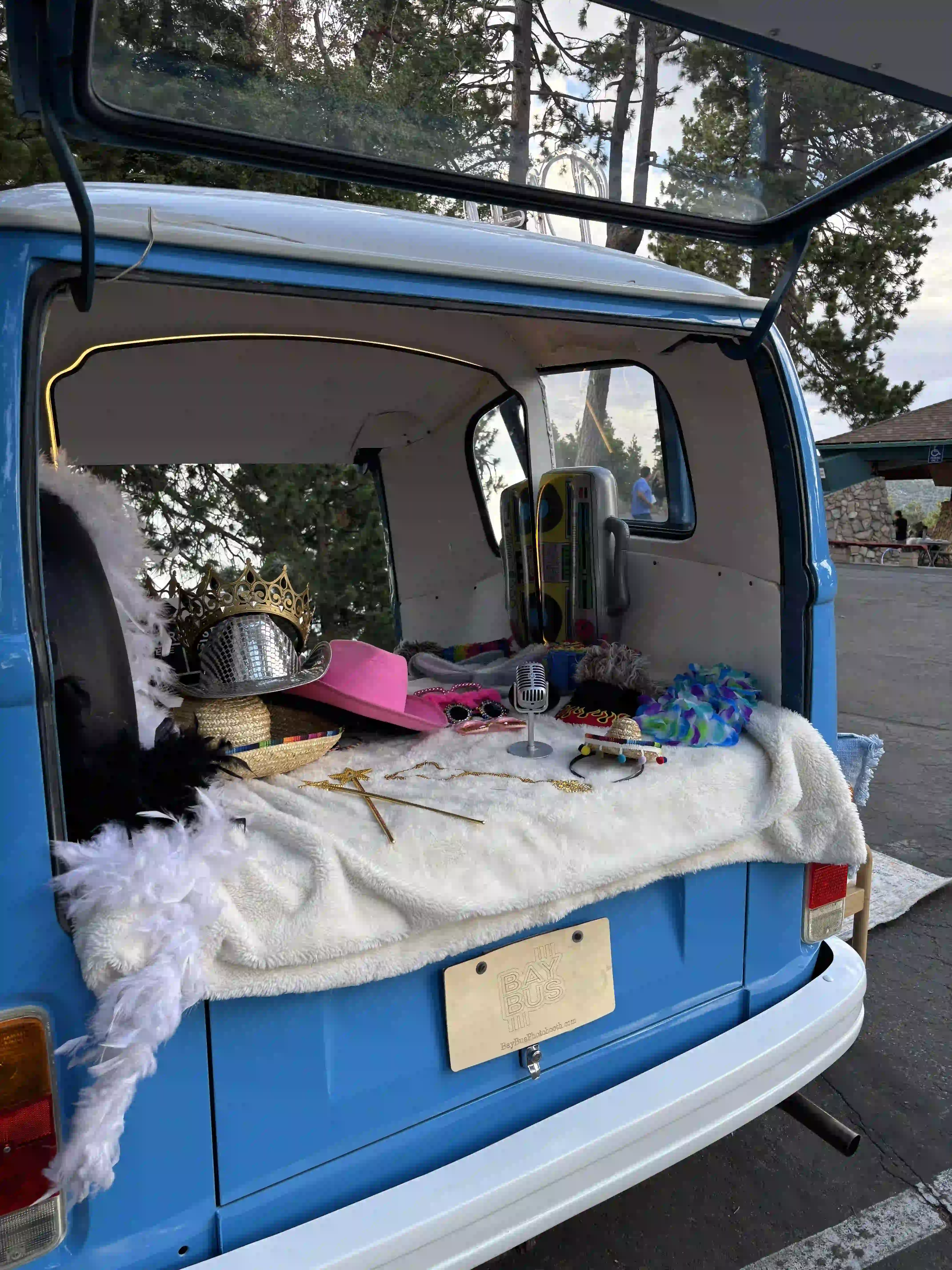 Fun props for VW photo booth for SoCal events