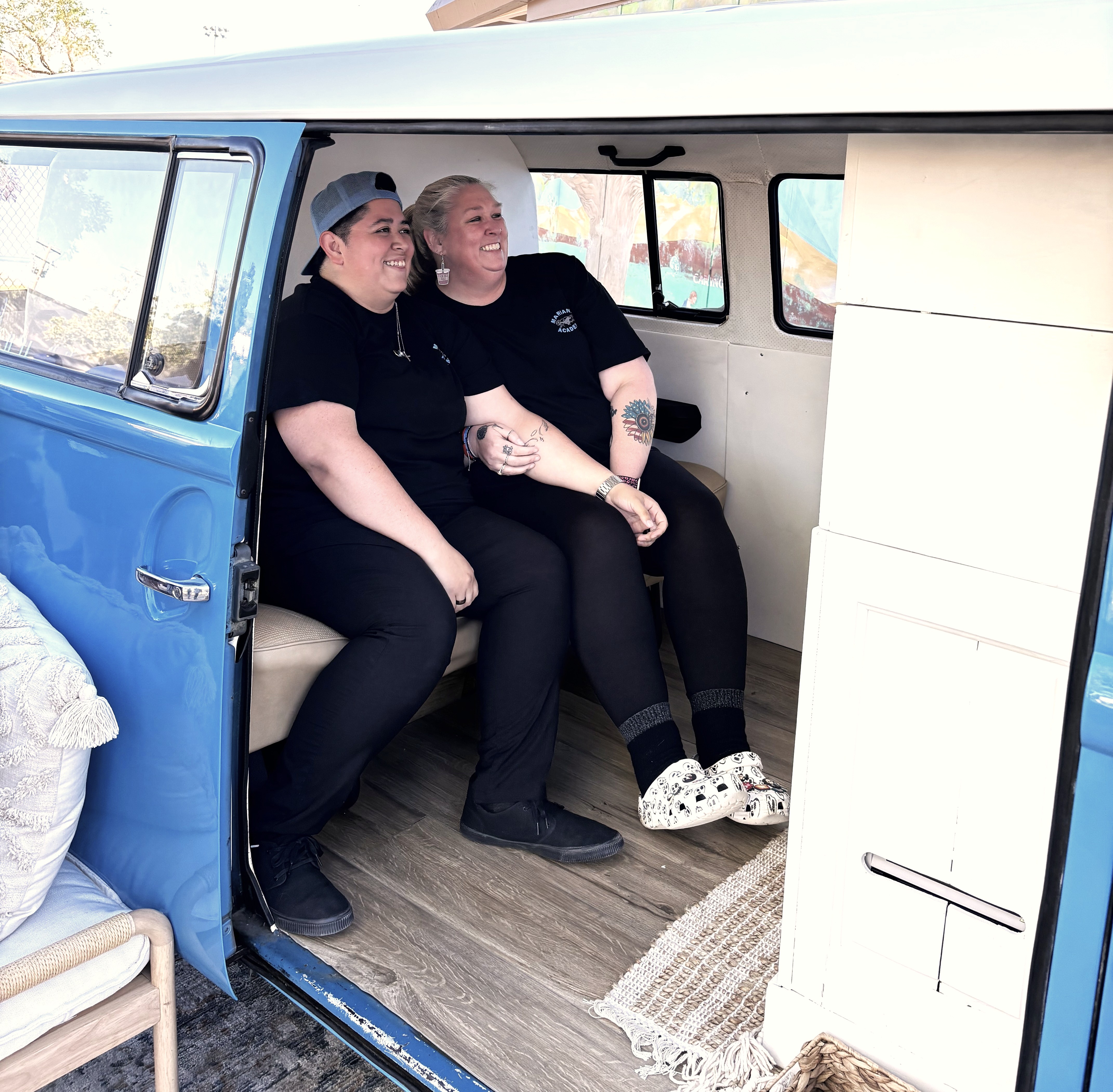 Cruiser photo booth package in VW bus