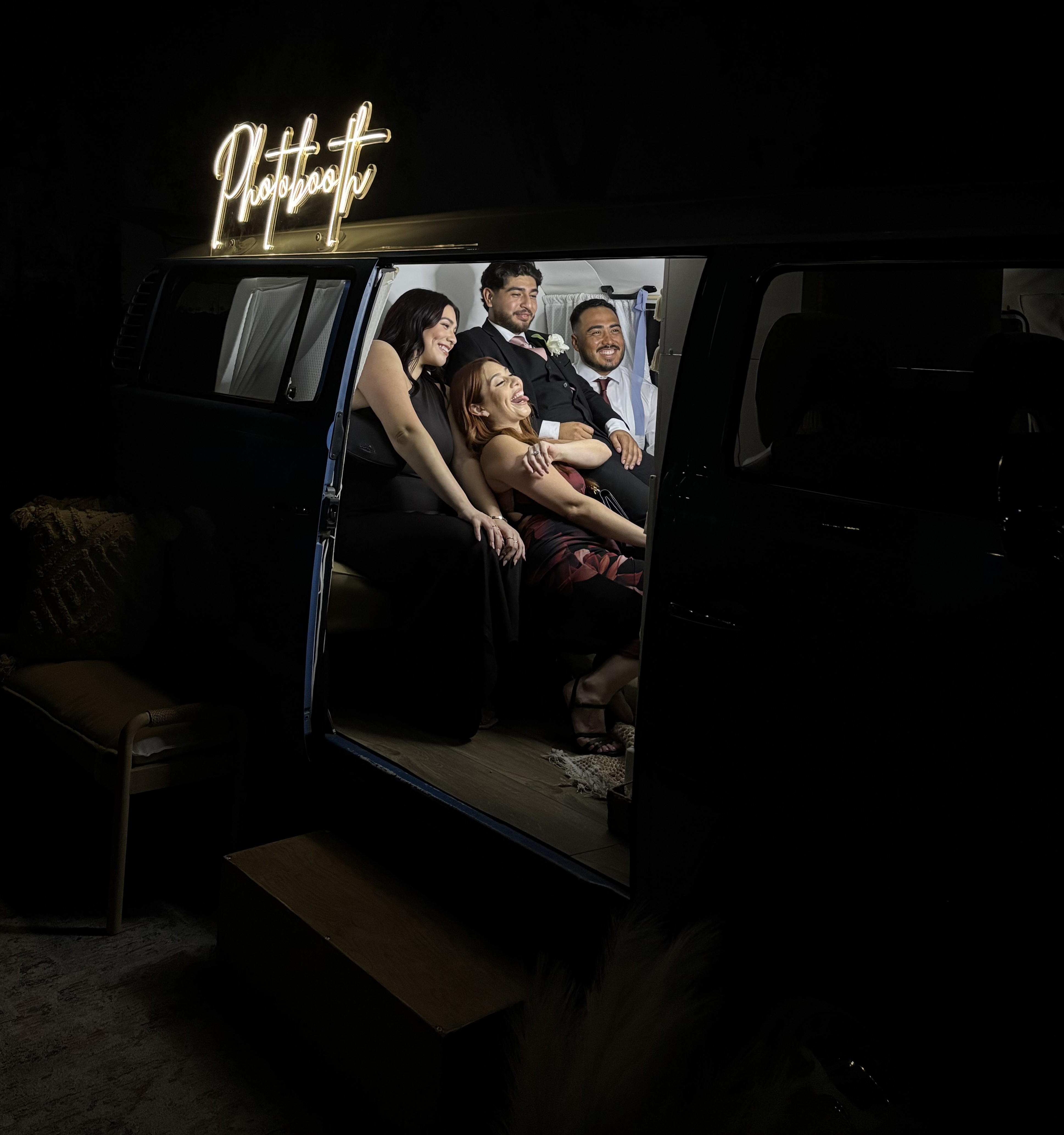 Cruiser photo booth package in VW bus